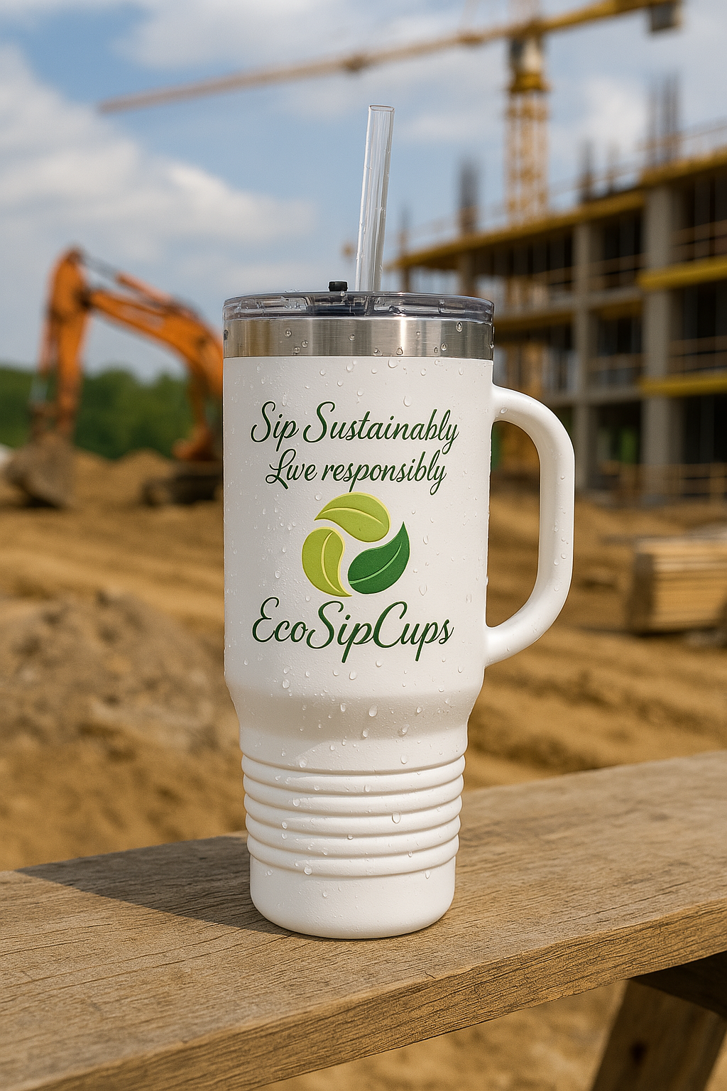 Eco-Friendly Travel Mug - 20oz Sustainable Coffee Cup for On-the-Go Lifestyle