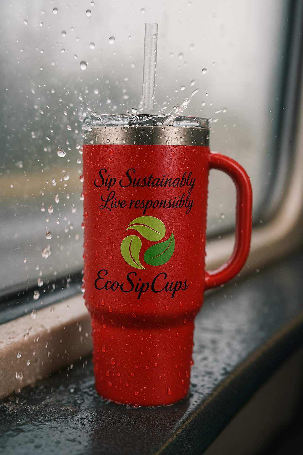 Eco-Friendly Travel Mug - 20oz Sustainable Coffee Cup for On-the-Go Lifestyle