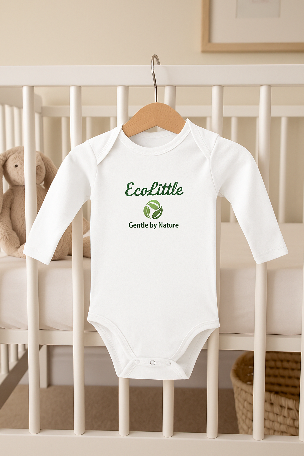 Baby Long-Sleeve Organic Bodysuit