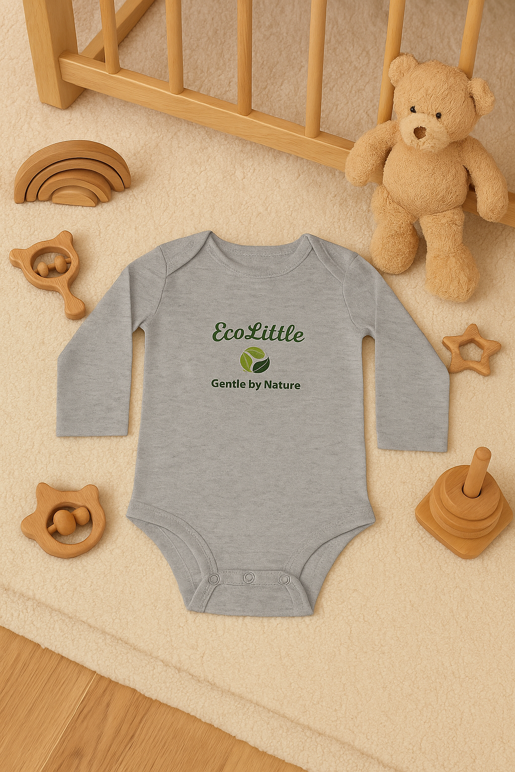 Baby Long-Sleeve Organic Bodysuit