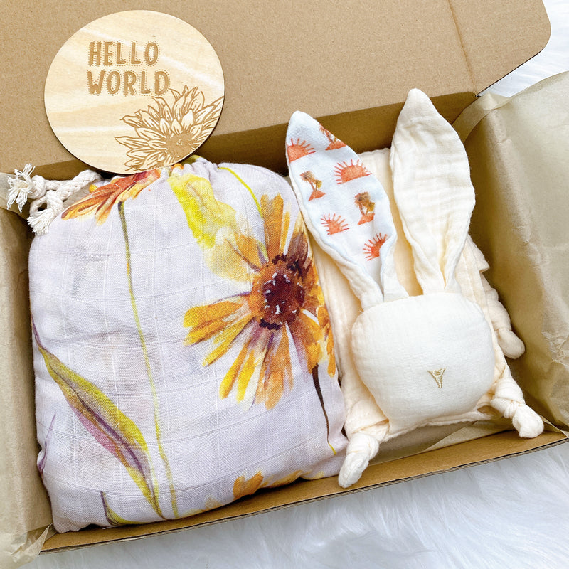 Ecolittle Hello World Newborn Gift Set