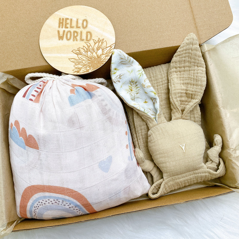 Ecolittle Hello World Newborn Gift Set
