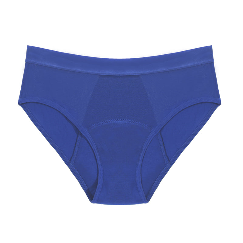 EcoWear Bamboo Leakproof Period Briefs – 5-Pack Multi-Color