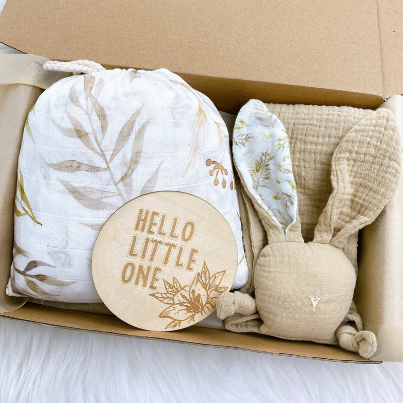 Ecolittle Hello World Newborn Gift Set
