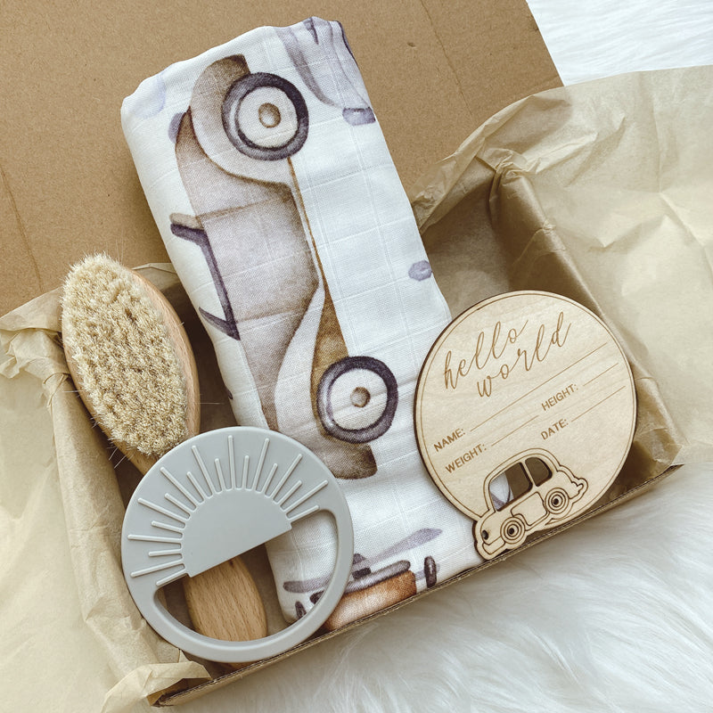 Ecolittle Hello World Newborn Gift Set