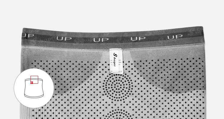 EcoWear Seamless Waist Trainer Belt – Grey
