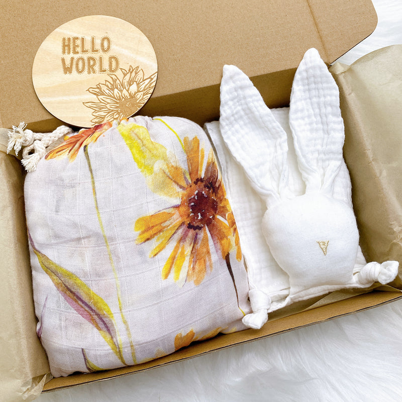 Ecolittle Hello World Newborn Gift Set