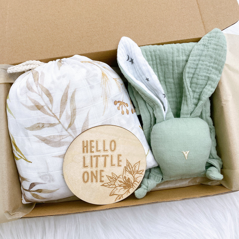 Ecolittle Hello World Newborn Gift Set