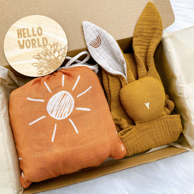 Ecolittle Hello World Newborn Gift Set