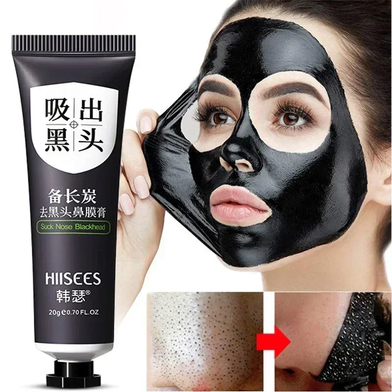 EcoCare Bamboo Charcoal Peel-Off Blackhead Mask – 2 Pack