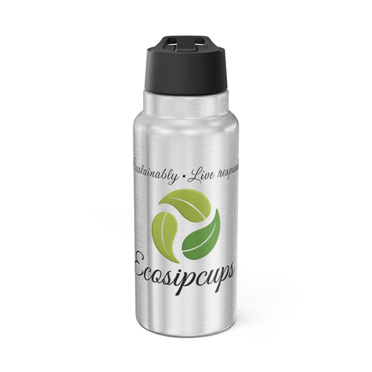 Eco-Friendly Gator Tumbler - 32oz Travel Mug for Sustainable Living