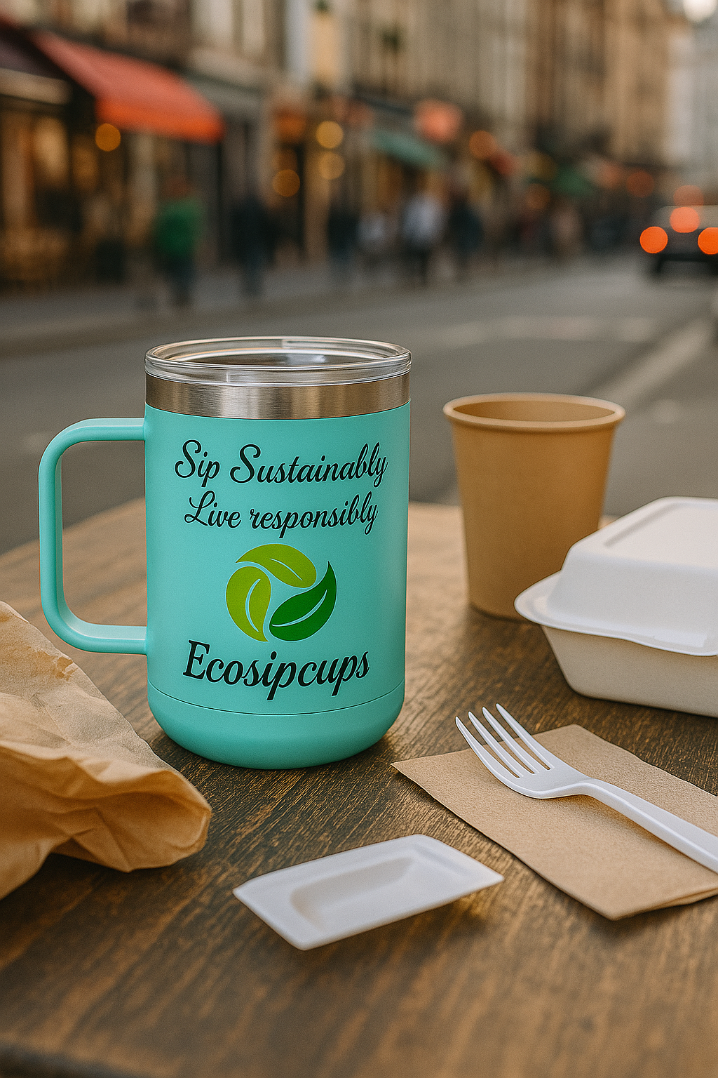 Coffee Mug Tumbler, 15oz