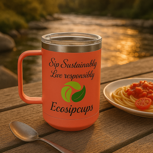 Coffee Mug Tumbler, 15oz