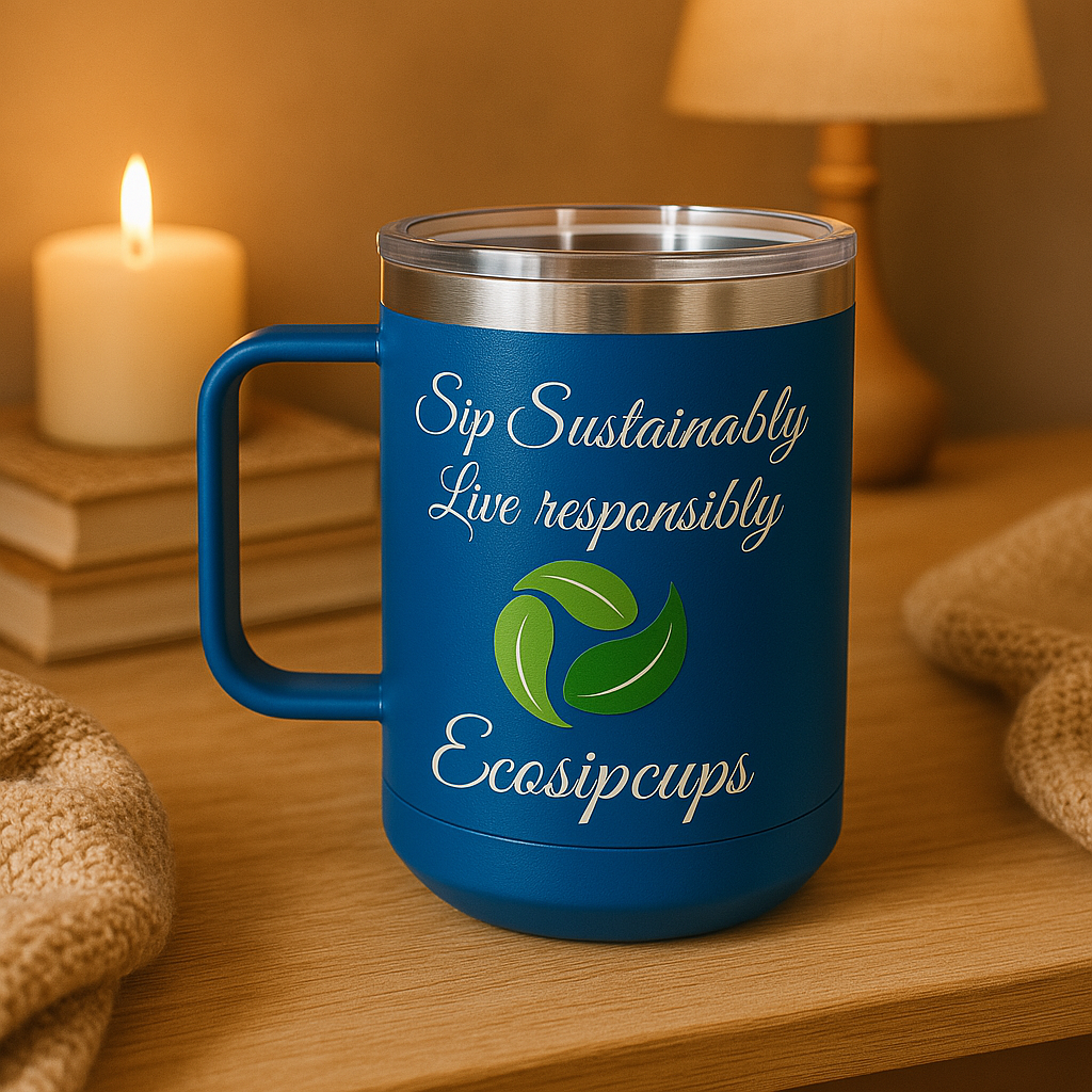Coffee Mug Tumbler, 15oz