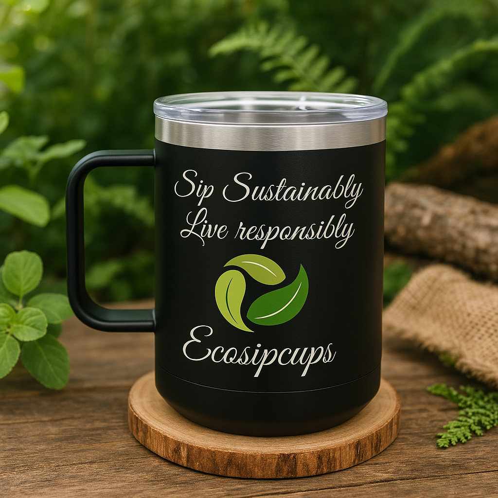 Coffee Mug Tumbler, 15oz