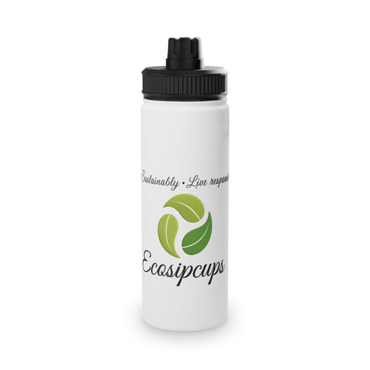 Stainless Steel Water Bottle, Sports Lid