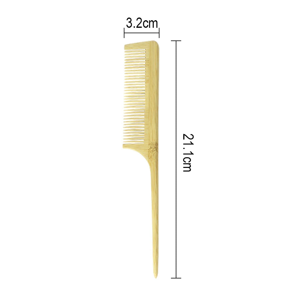 EcoCare Bamboo Comb Set – 3-Pack for Hair & Beard