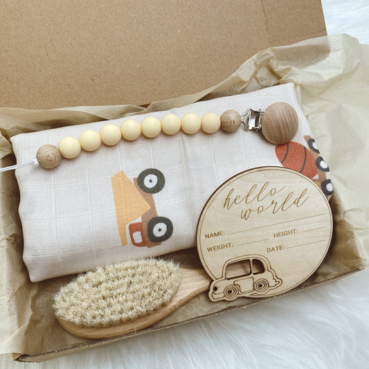 Ecolittle Hello World Newborn Gift Set