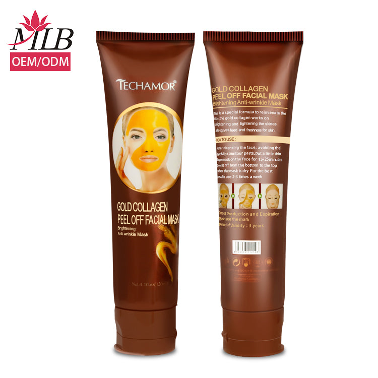 EcoCare Bamboo Gold Collagen Peel-Off Facial Mask