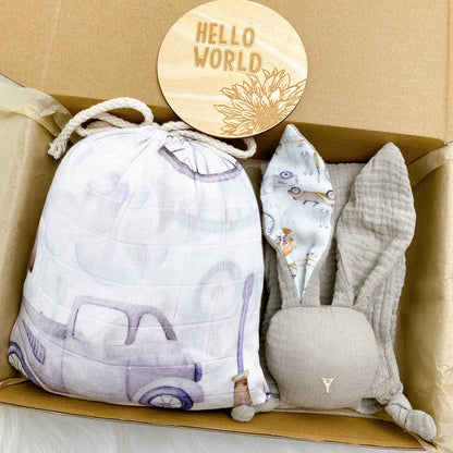 Ecolittle Hello World Newborn Gift Set