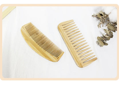 EcoCare Bamboo Comb Set – 3-Pack for Hair & Beard