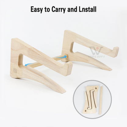 EcoHome Bamboo Laptop Stand