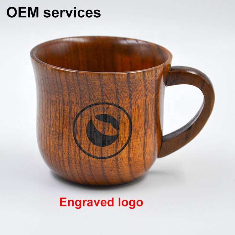 EcoDrinkware Natural Bamboo Coffee Mug – 2-Pack