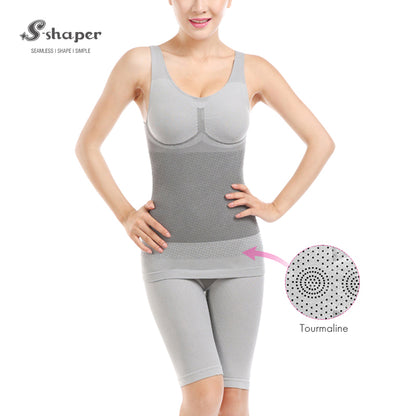 EcoWear Sculpting Seamless Shapewear Set – Grey