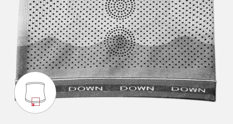 EcoWear Seamless Waist Trainer Belt – Grey