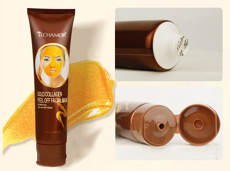 EcoCare Bamboo Gold Collagen Peel-Off Facial Mask
