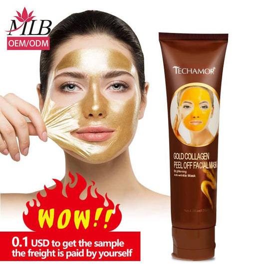 EcoCare Bamboo Gold Collagen Peel-Off Facial Mask