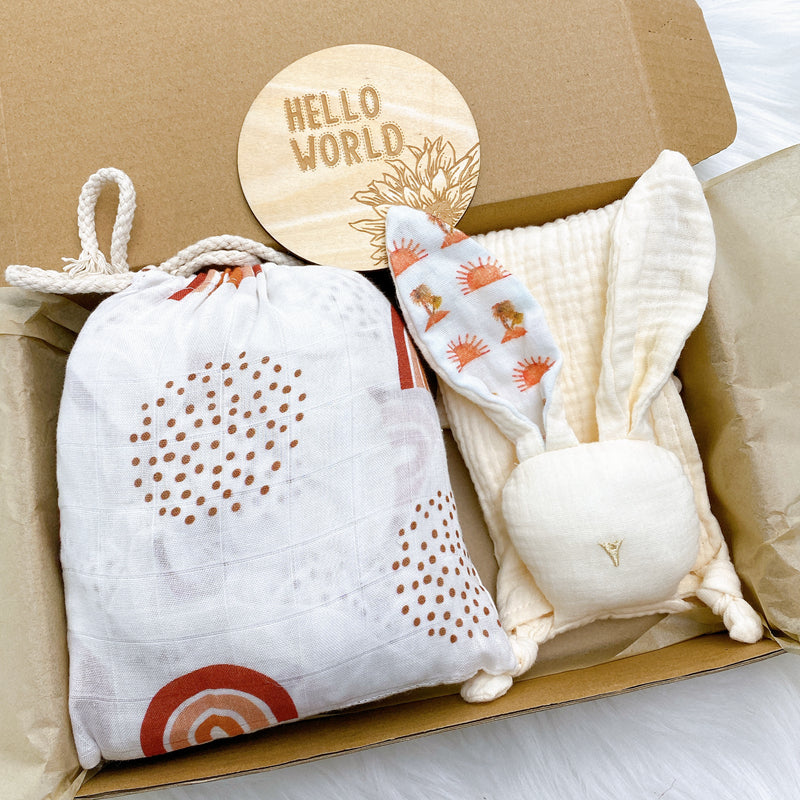Ecolittle Hello World Newborn Gift Set