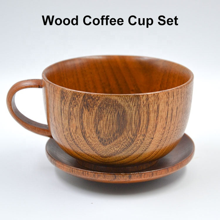 EcoDrinkware Natural Bamboo Coffee Mug – 2-Pack