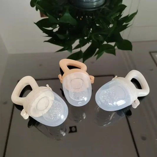 EcoLittle™ Silicone Baby Fruit Feeder – Teething Safe & BPA-Free