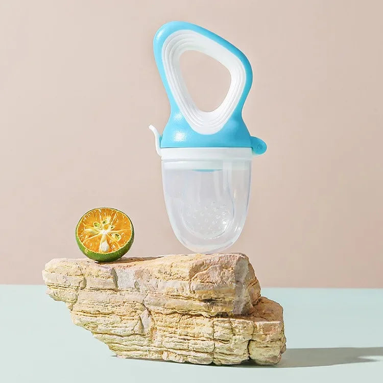EcoLittle™ Silicone Baby Fruit Feeder – Teething Safe & BPA-Free