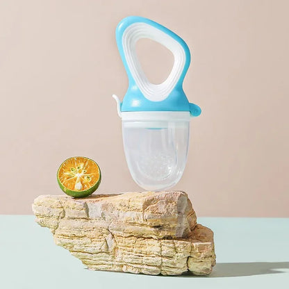 EcoLittle™ Silicone Baby Fruit Feeder – Teething Safe & BPA-Free