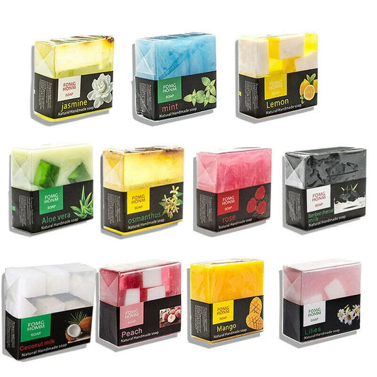 EcoCare Thai Natural Bamboo Charcoal Hydrating Cleansing Soap Bath Soap