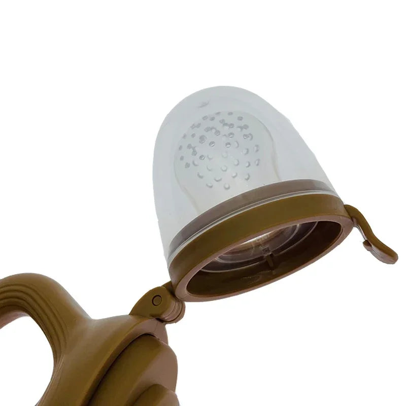 EcoLittle™ Silicone Baby Fruit Feeder – Teething Safe & BPA-Free