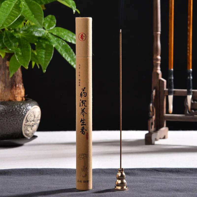 EcoHome Bamboo Carved Incense Holder Box