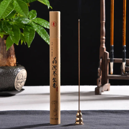 EcoHome Bamboo Carved Incense Holder Box