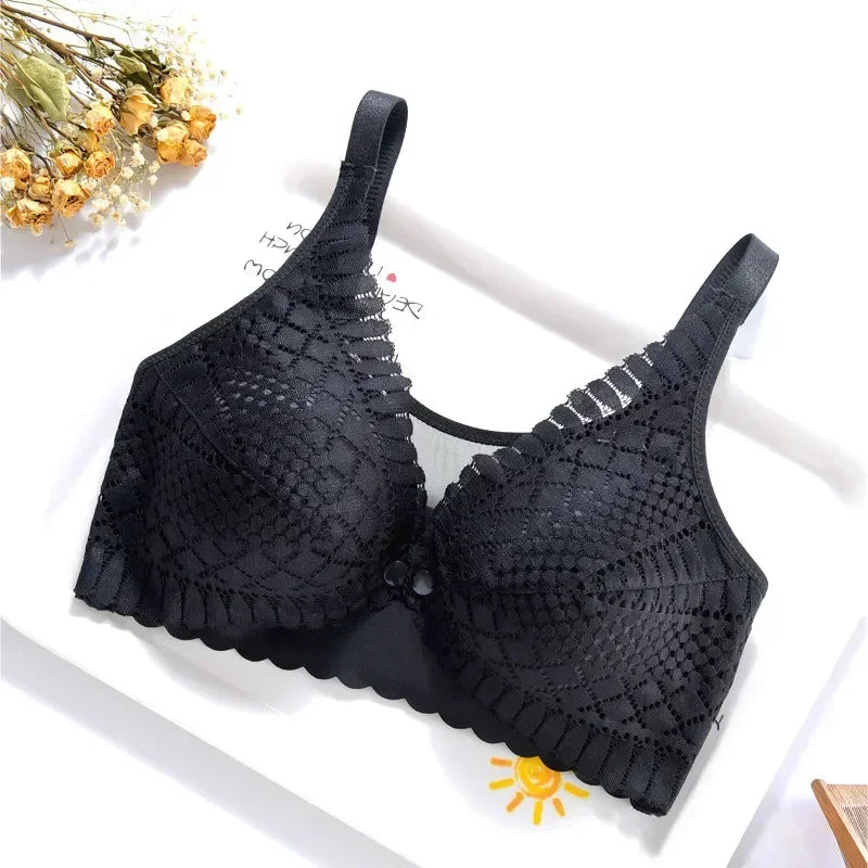 Ecolittle Lace Nursing Bra – Black