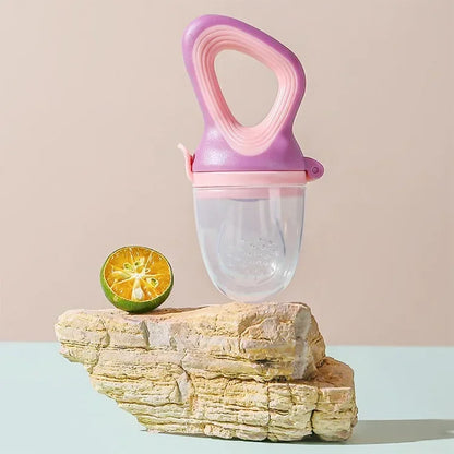 EcoLittle™ Silicone Baby Fruit Feeder – Teething Safe & BPA-Free