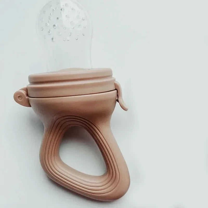 EcoLittle™ Silicone Baby Fruit Feeder – Teething Safe & BPA-Free