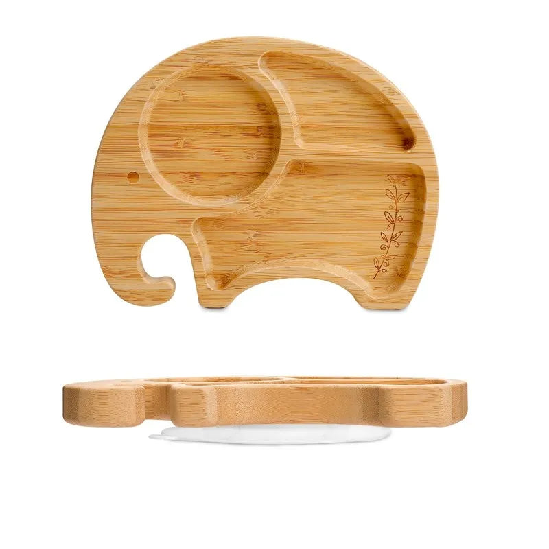 Ecolittle 10-Piece Bamboo & Silicone Baby Feeding & Teething Set