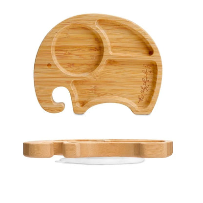 Ecolittle 10-Piece Bamboo & Silicone Baby Feeding & Teething Set