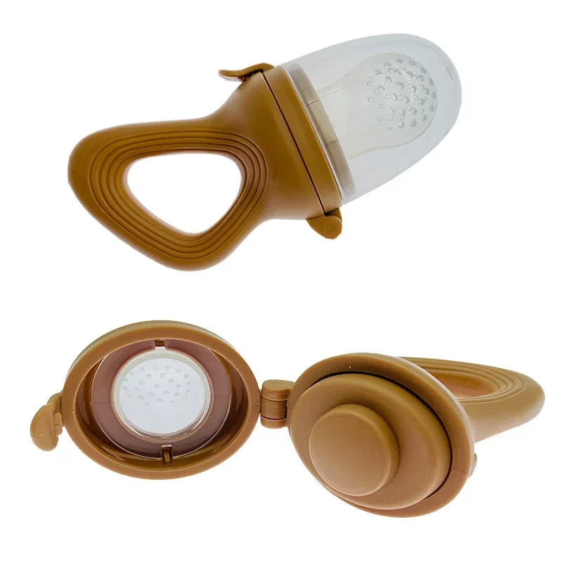 EcoLittle™ Silicone Baby Fruit Feeder – Teething Safe & BPA-Free