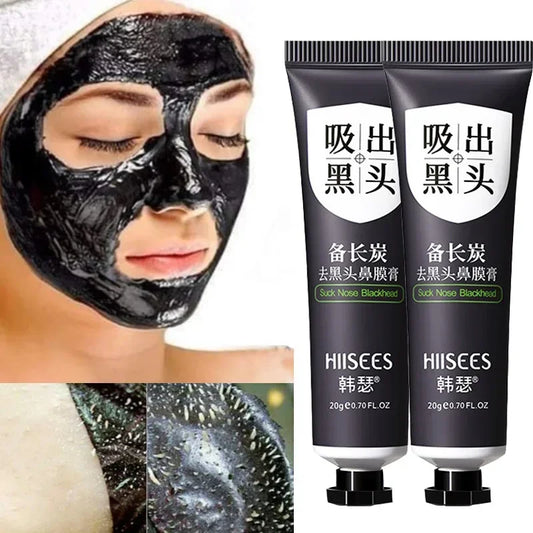 EcoCare Bamboo Charcoal Peel-Off Blackhead Mask – 2 Pack