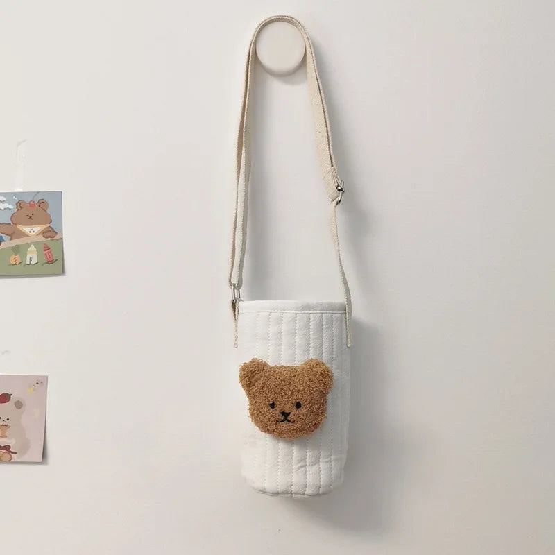 Ecolittle Plush Bear Bottle Holder – 3 Colours