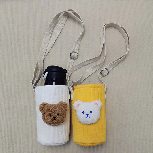 Ecolittle Plush Bear Bottle Holder – 3 Colours